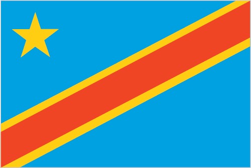 Congo, Democratic Republic of the Flag