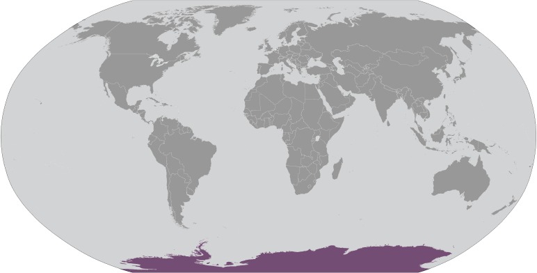 Antarctica Locator Map