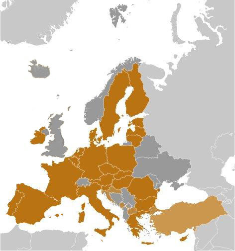 European Union Locator Map